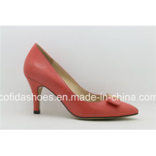 Comfortable Medium Heel Sweet Ladies′ Fashion Shoes